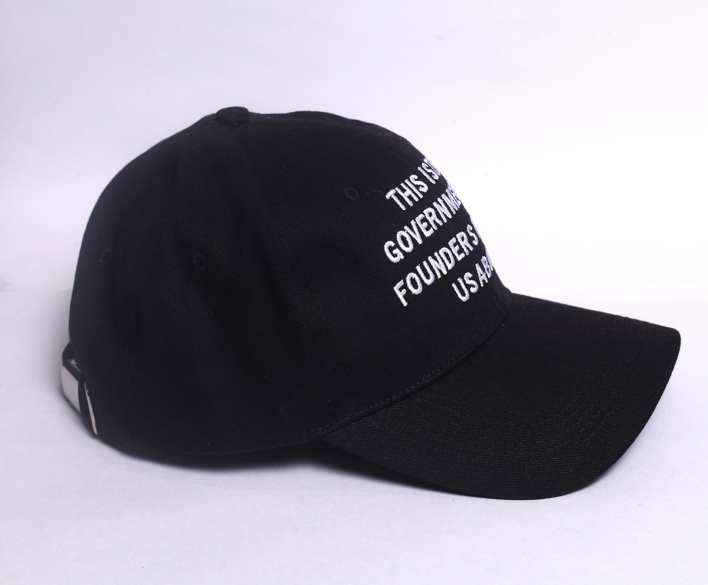 This Is The Government Authentic Cotton Black Hat
