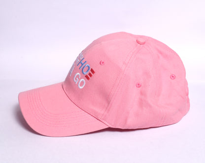 Joe & Hoe Gotta Go - Authentic Cotton Pink Hat