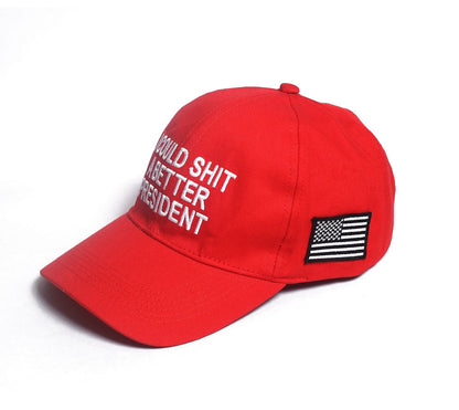 I Could Shit A Better President Authentic Cotton Red Hat
